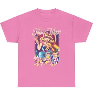 Taylor Moon Shirt, Anime Cartoon Shirt, Swift Tshirt, Moon Scout, Swiftie Plus Size, Swiftie Gift for Mom, Eras Karma Midnights Speak Now image 6