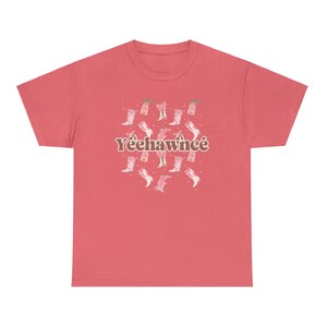 Yeehawncé Coquette Western Tshirt Feminine Cowboy Pink Aesthetic Texas Hold 'Em Inspired, Plus Size Shirt, Cowgirl Gift image 8