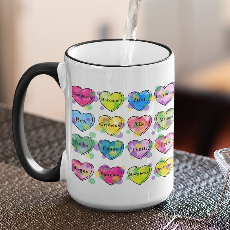 Mardi Gras Parades, Mardi Gras Krewe Mug, Mardi Gras Krewes, Large Coffee Mug, New Orleans, Coffee Lover Gift image 9