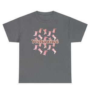 Yeehawncé Coquette Western Tshirt Feminine Cowboy Pink Aesthetic Texas Hold 'Em Inspired, Plus Size Shirt, Cowgirl Gift image 5