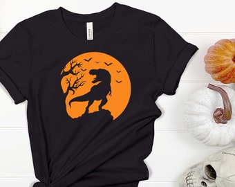 Halloween Dinosaur T-Rex TShirt, TRex Shirt