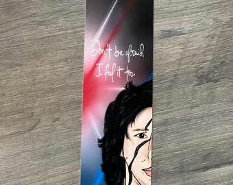 Don’t be afraid bookmark