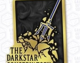 The Darkstar Conservatory enamel pin -PREORDER