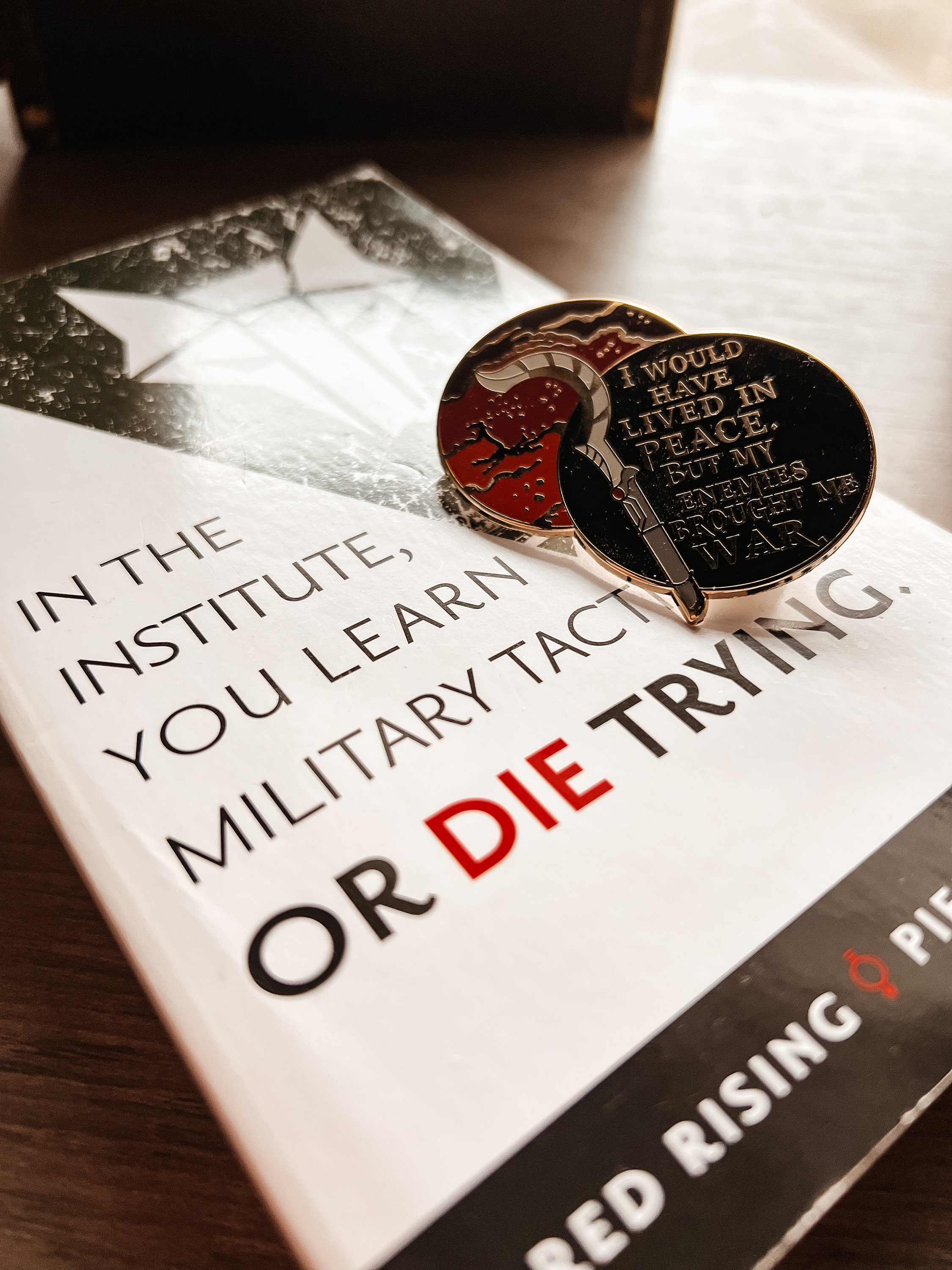 Lived in Peace Pin