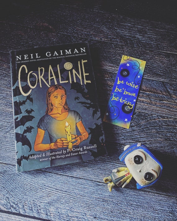 Coraline Bookmark -  UK