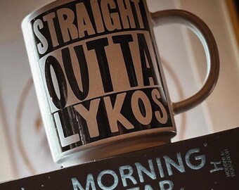 Straight Outta Lykos Stonware Mug