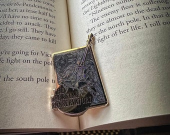 The Darkstar Conservatory enamel pin