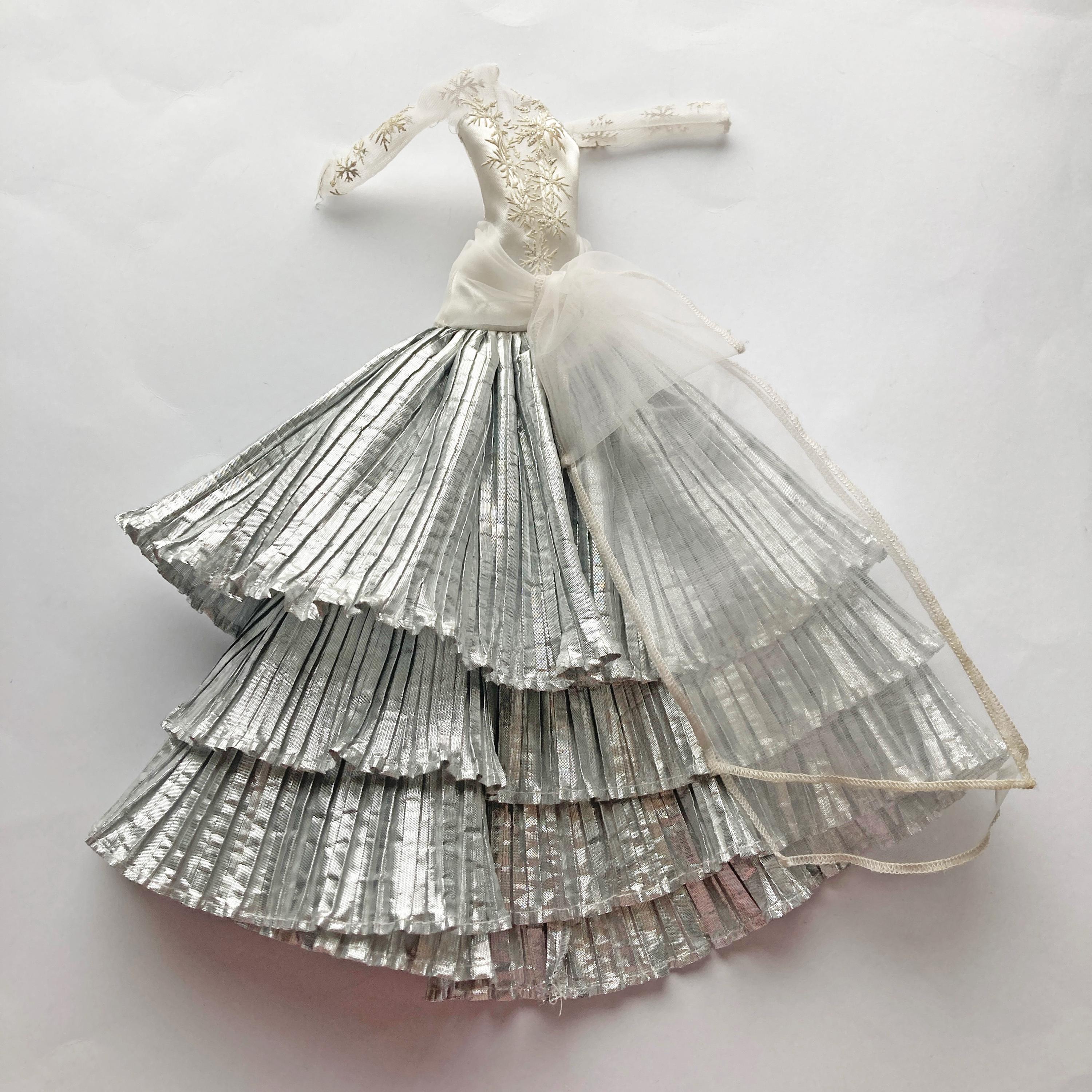 Holiday Barbie Collector Dress: Silver Snowflake Detail Gown - Etsy