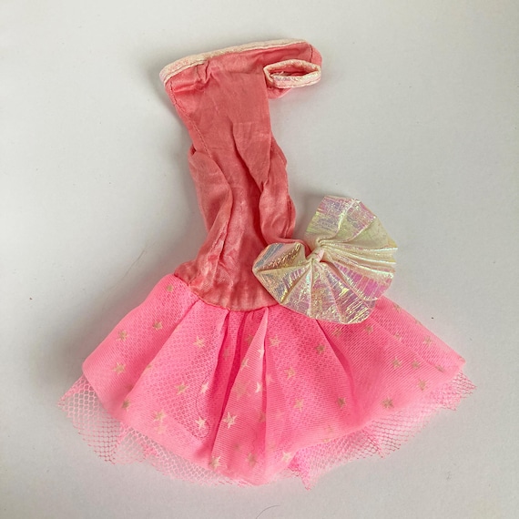 barbie pink dress glowing stars Dream Glow Barbie–Inspired Dress: 1980s Pink Fashion Pack