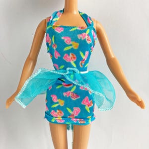 1991 Barbie Fashion Play Dress: Vintage Mattel Doll Clothes