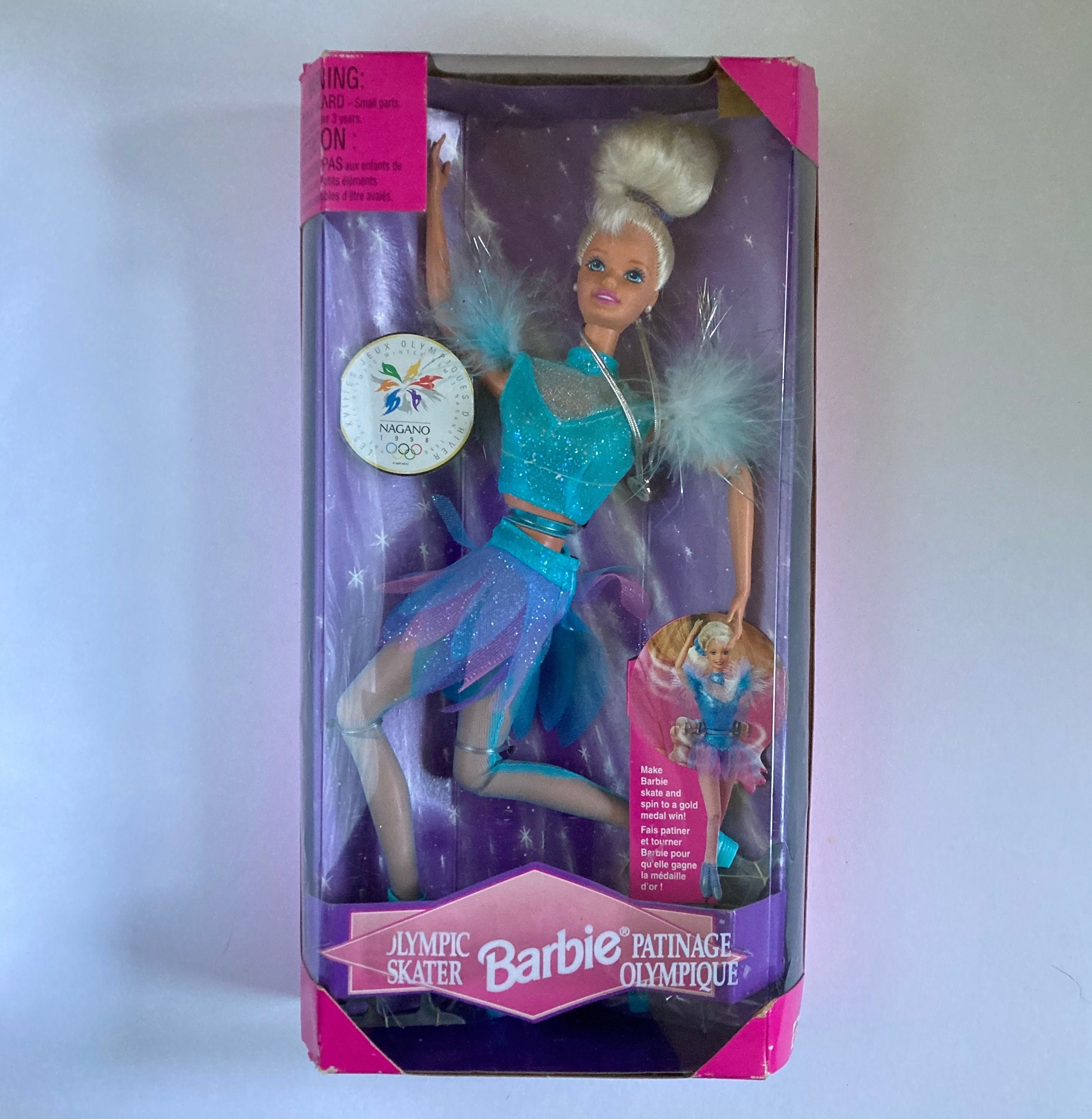 Ice skating barbie 90s deals