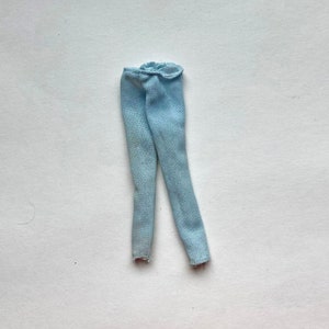 Vintage Bratz Blue Leggings, Bratz Clothes, MGA Doll Clothes, Doll Pants Clothes for 10in Doll, Y2K Bratz