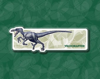 VELOCIRAPTOR DINOSAUR BOOKMARK for Kids Dinosaur Gift for Bookworms, Gift for Book Lovers, Gift for Readers, Jurassic Lootbag Stuffer