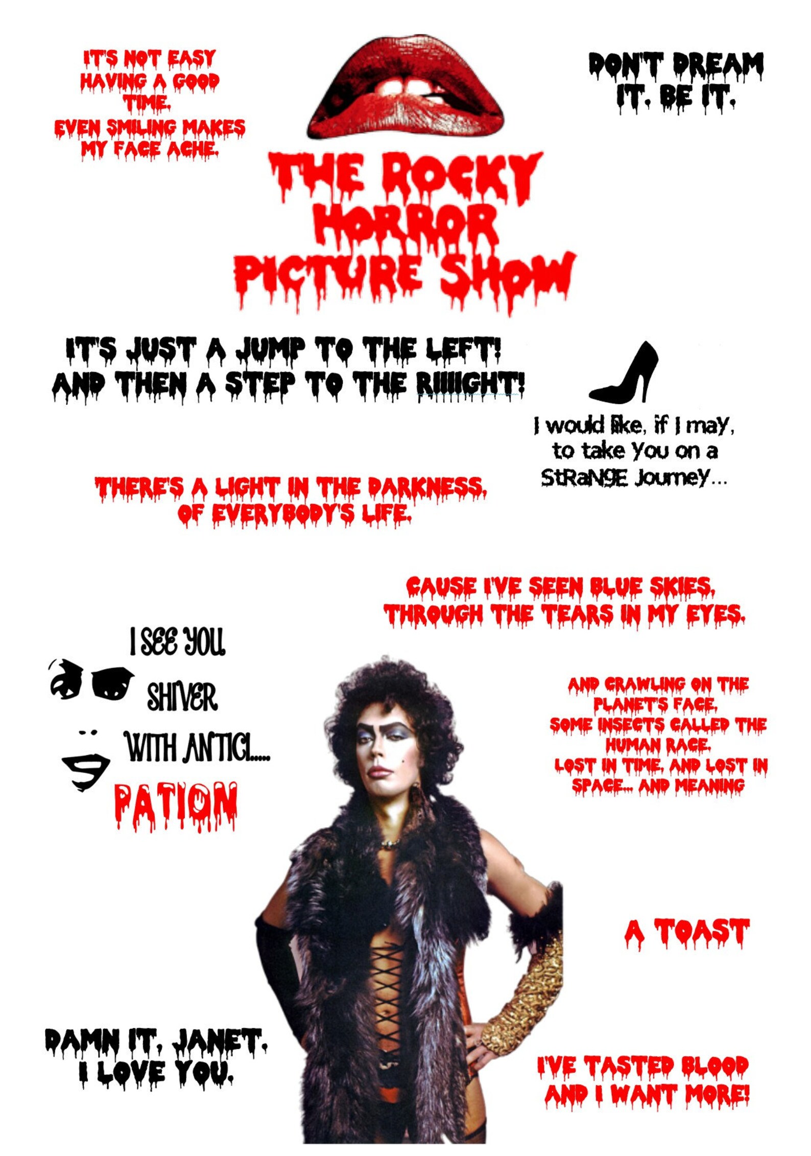 The Rocky Horror Picture Show Digital Jpeg Image - Etsy
