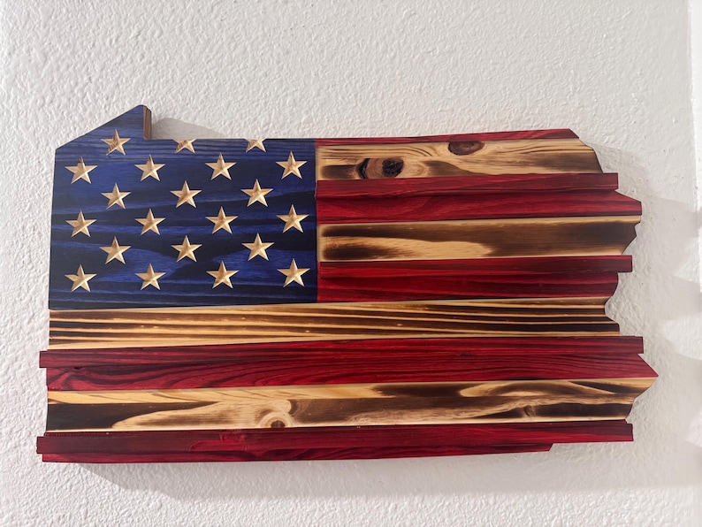 State Shaped Challenge Coin Display: Thin Blue Line Police Gift, Thin Red Line Gift, Military Gift, Thin Green Line Lift, Thin Yellow Line image 10