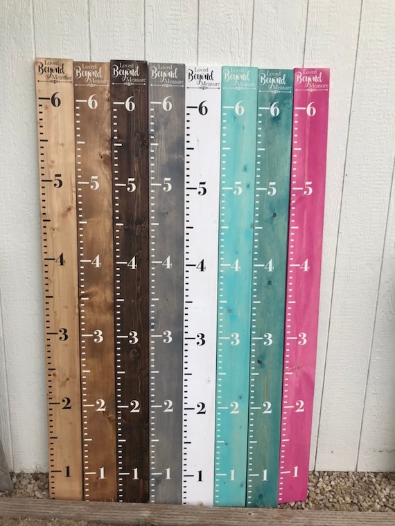 Large Ruler Growth Chart