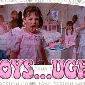 Darla Boys Ugh Rascals PNG Transparante achtergrond Digitale Download png dtf sublimatie