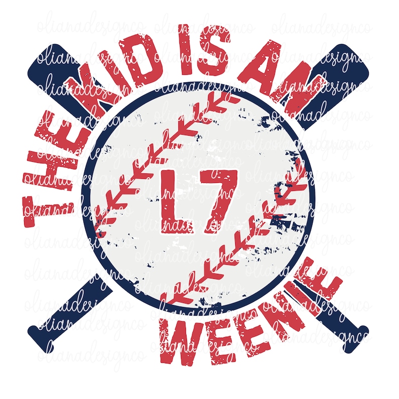 L7 Weenie sandlot quote baseball png sublimation image 1