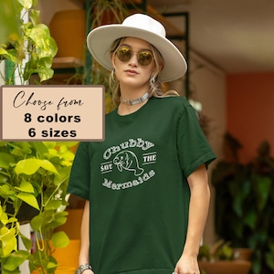 Manatee Shirt, Chubby Mermaids, Cute Manatee T Shirt, Funny Manatee Tshirt, Manatee Lover, Sea Cow Shirt, Womens Animal Shirts, Gift For Mom