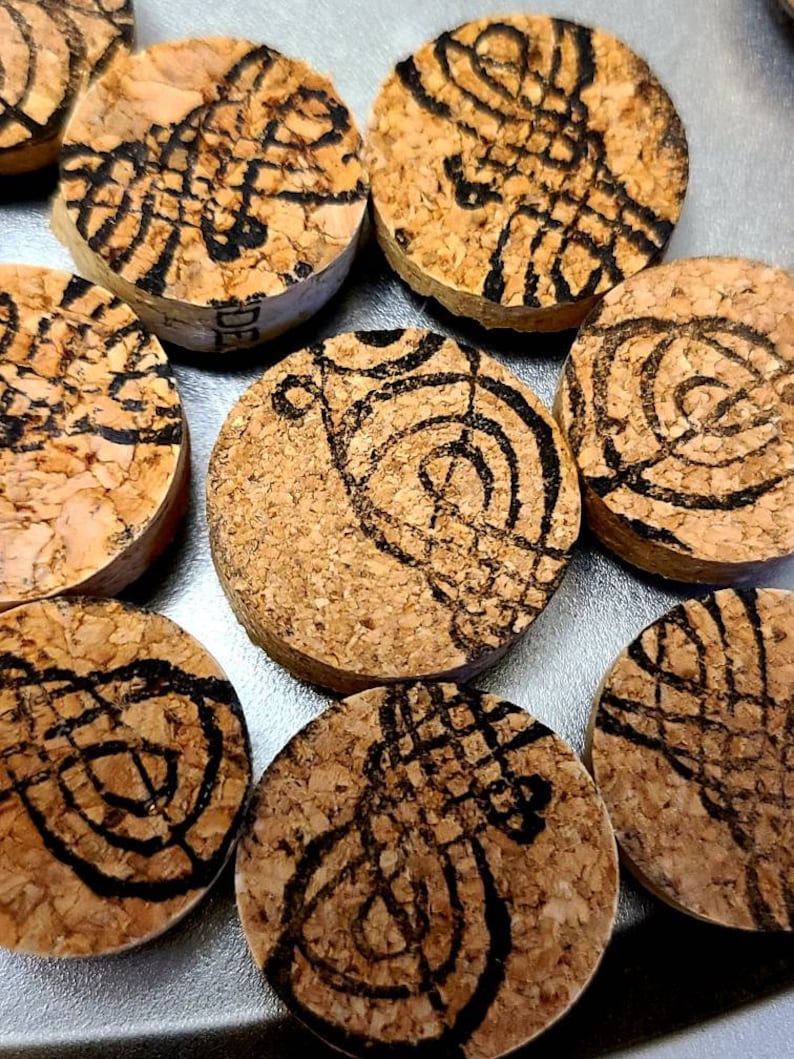 Cork Slice Etsy