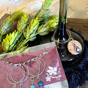 Wine Glass Charms | Celestial Charms