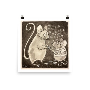 Votre plus petit ventilateur - Impression d’illustration