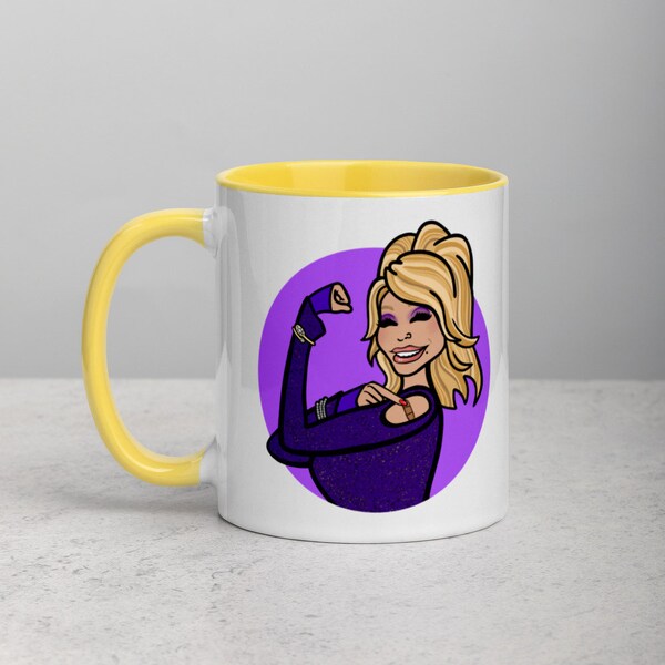 Dolly Parton the Vaccine Queen - Mug