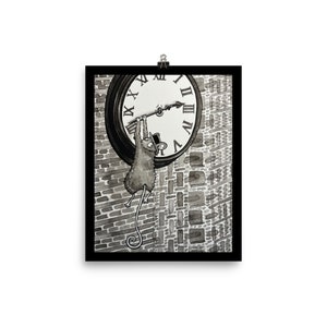 Safety Last Mouse - Illustration Print