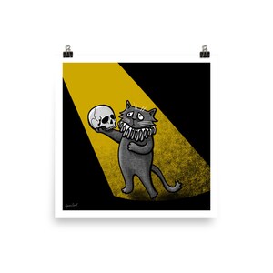 Shakespurr - Illustration Print
