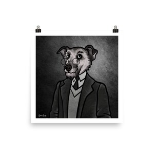 Dog Portrait - Illustration Print