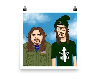 American Movie - Illustration Print