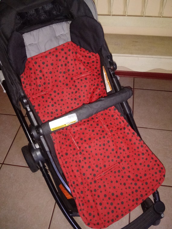 red minnie mouse stroller