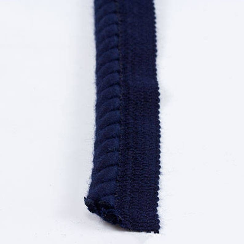 14 Lip Cord from Sunbrella Decorative IndoorOutdoor Trim Twist Cord Piping #4626 Navy Special Order FULL 25 yard bolt ONLY