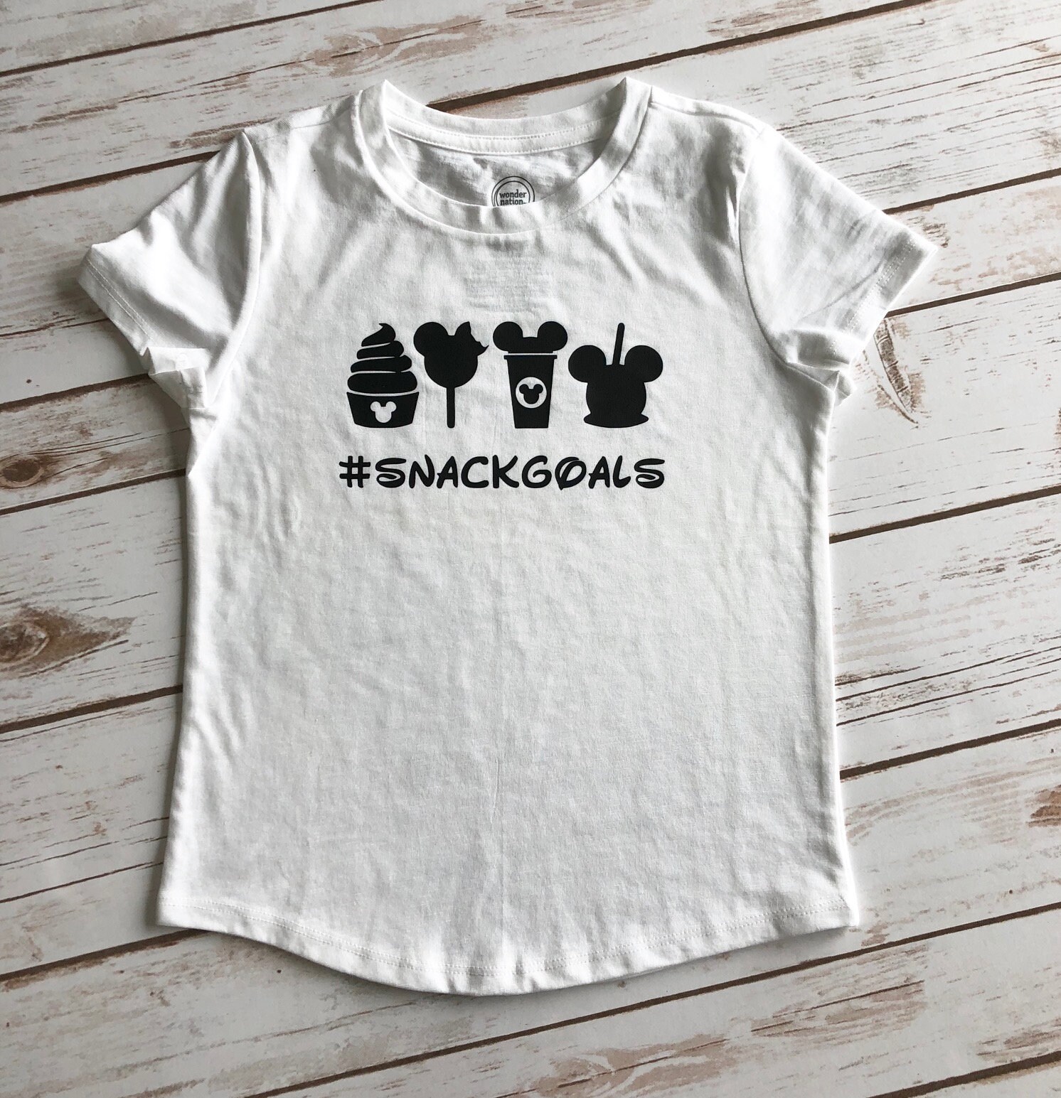 snack goals disney shirt
