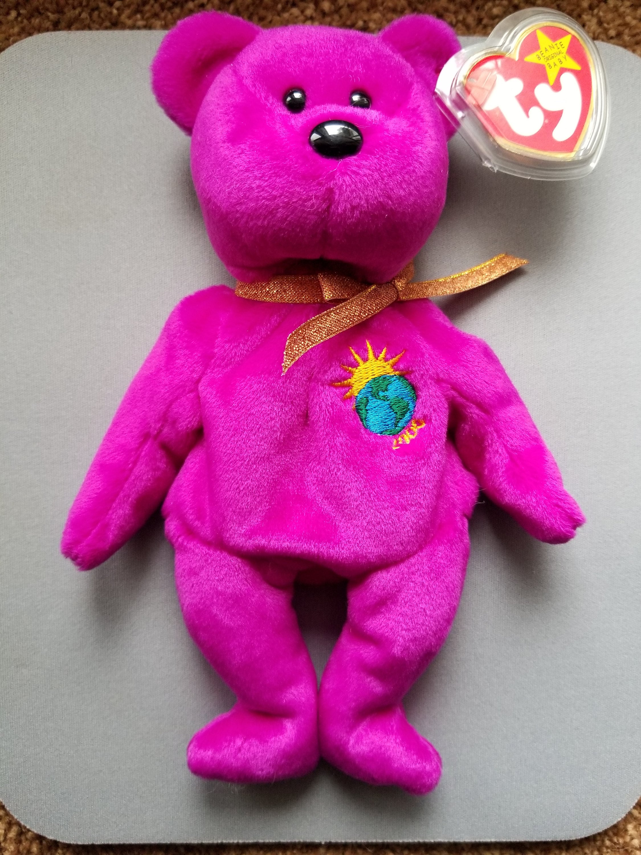 millennium beanie baby without tag