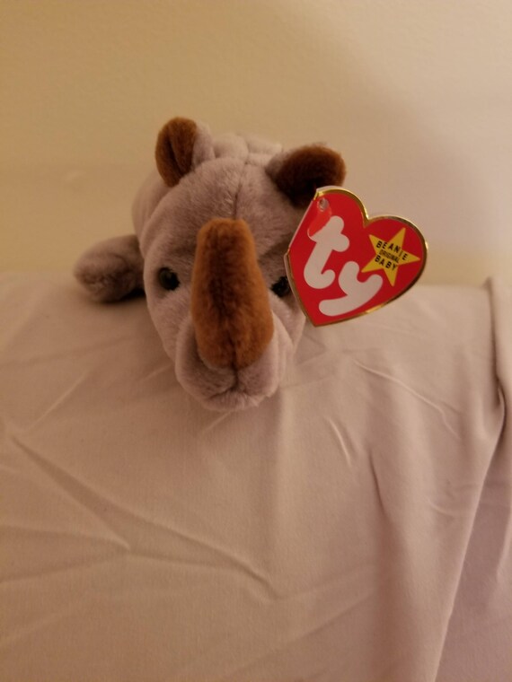 spike the rhino beanie baby value