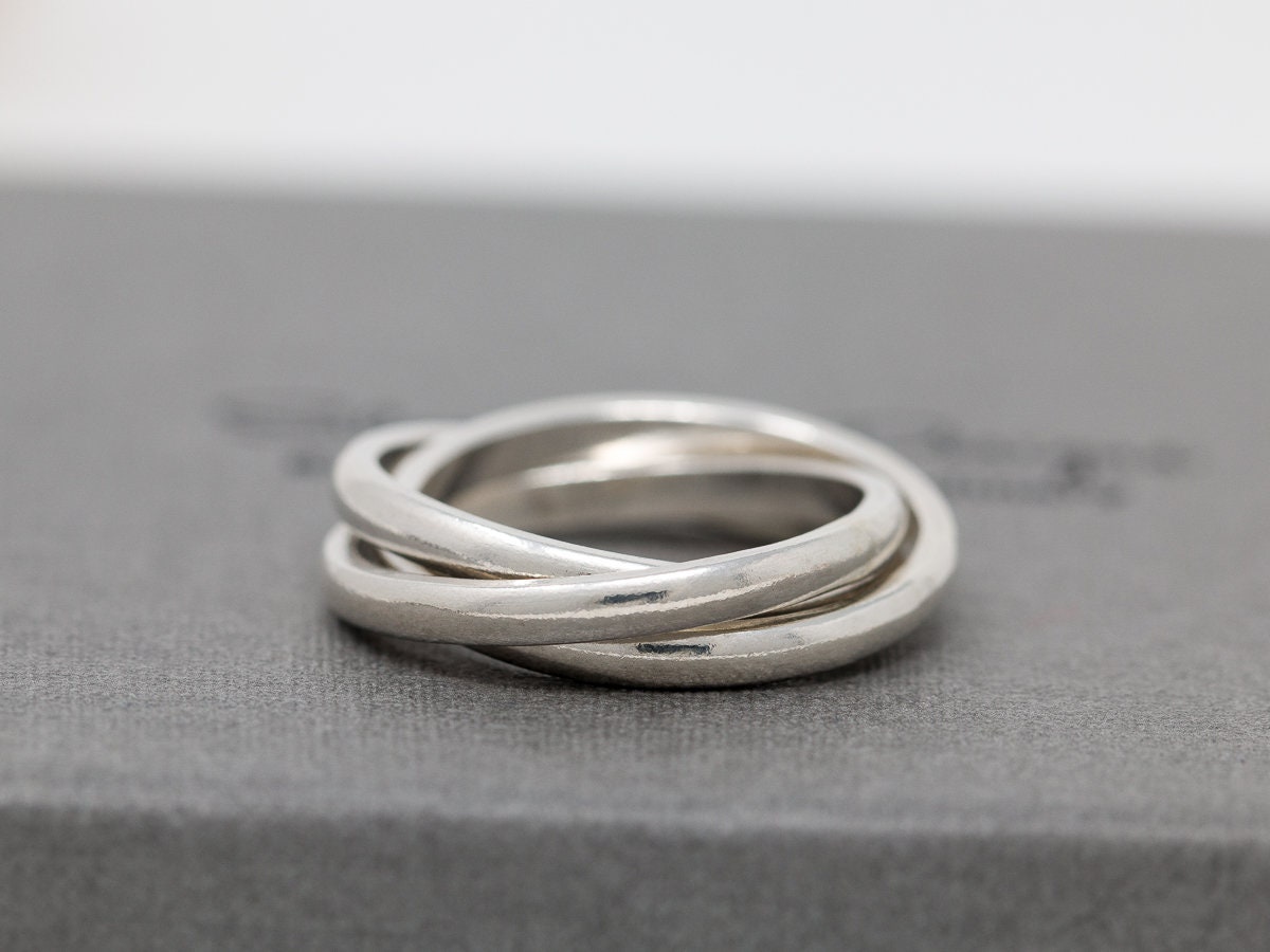 Tiffany silver russian wedding deals ring
