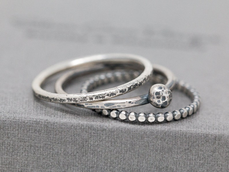 Ring Re-sizing Charge SIZE UP Charge Minimalist Ring Set For Selected Silver Caves Bench Rings ONLY
