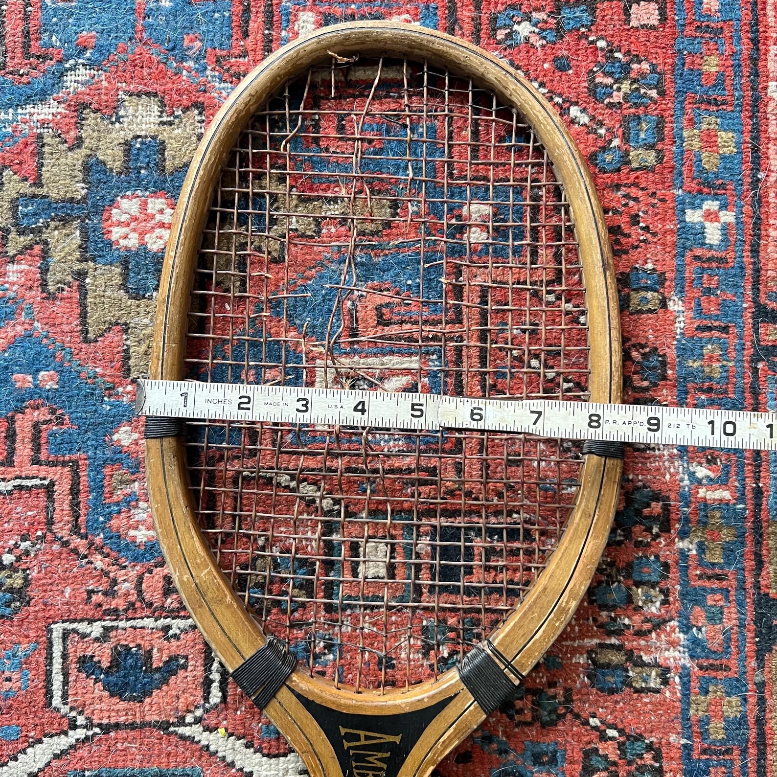Antique E. Kent Ambassador Tennis Racket | Vintage Sporting Equipment ...
