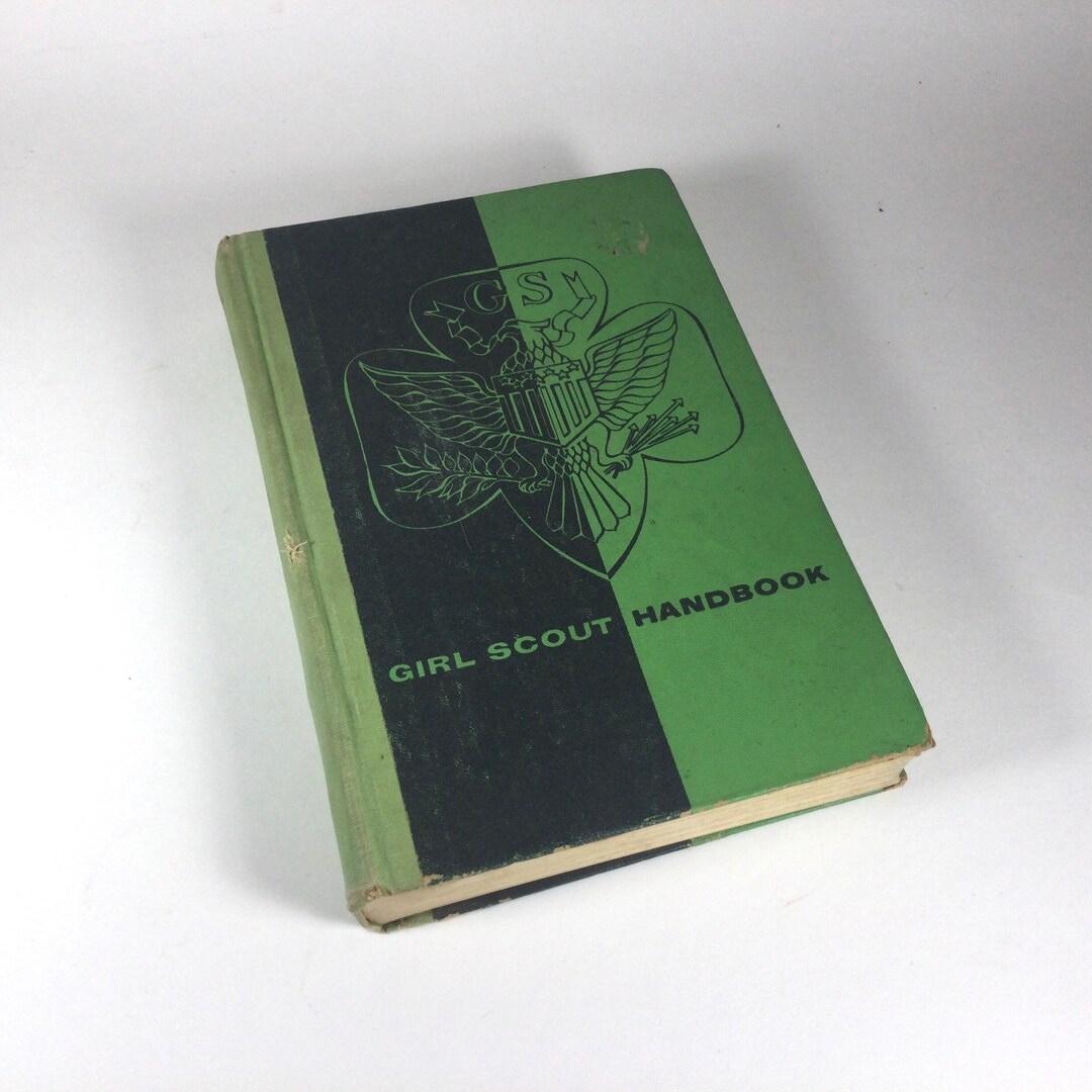 Vintage 1955 Girl Scout Handbook: Intermediate Program Retro ...