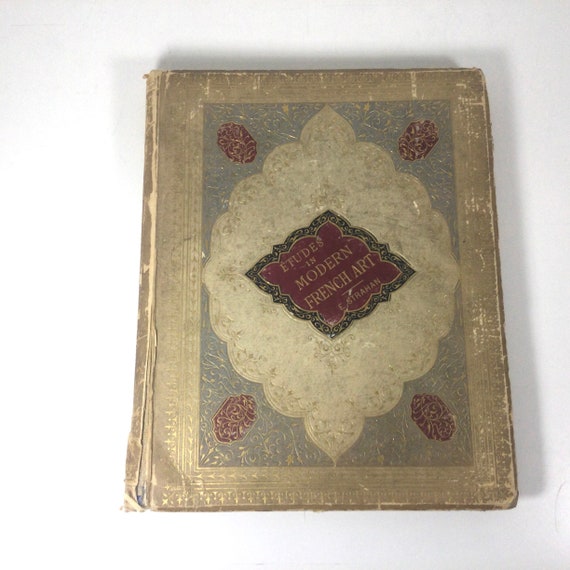 Vintage 1882 Etudes in Modern French Art by E. Strahan