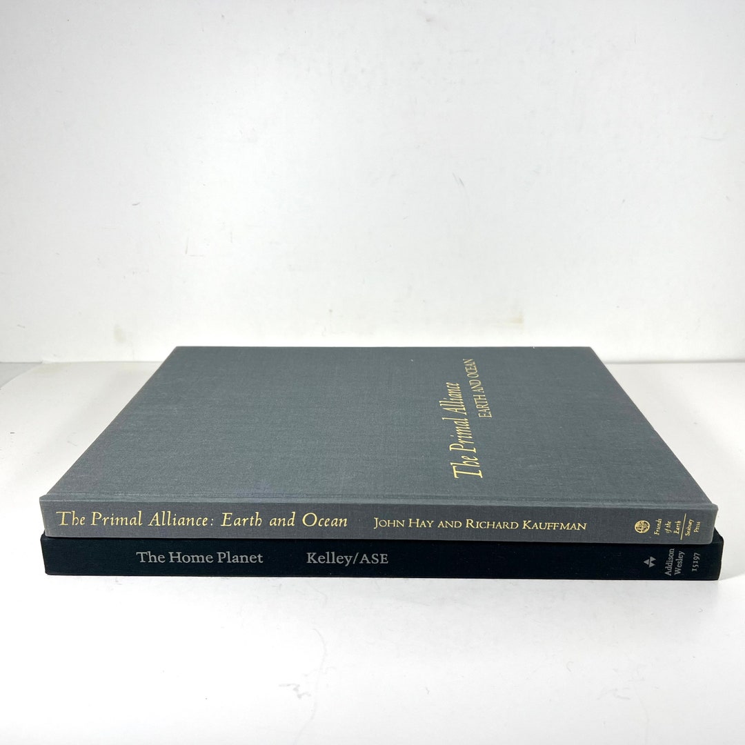 Vintage Gray and Black Coffee Table Books Authentic Etsy