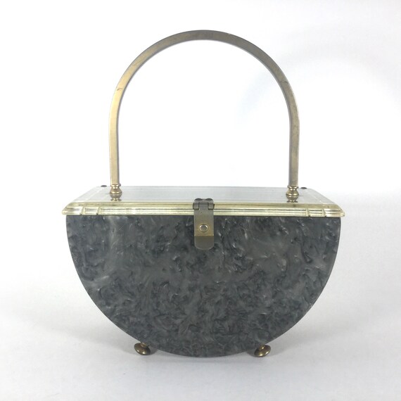 Art Deco Lucite Handbag
