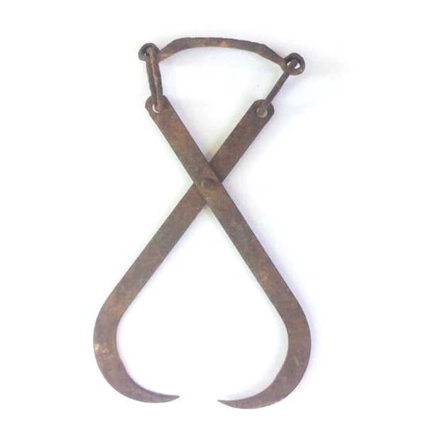 Antique Ice Tongs Etsy