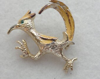 Vintage 70's Roadrunner Pin