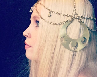 Una vez en un tocado de la Luna Azul