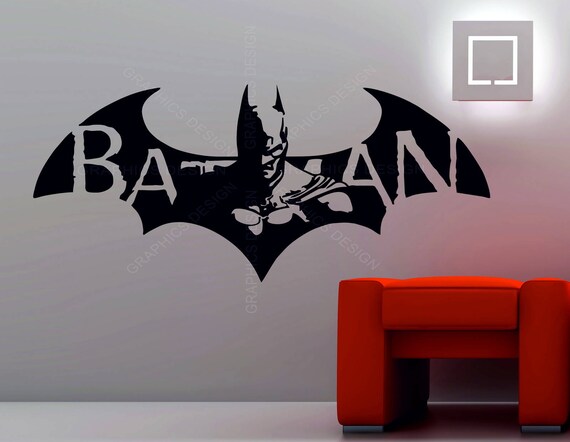 Batman Superhero DC Comic Wall Art Stickers Bedroom Decals Vinyl Justice League Batman Superhero DC Comic Wall Art Stickers Bedroom Decals Vinyl Justice League