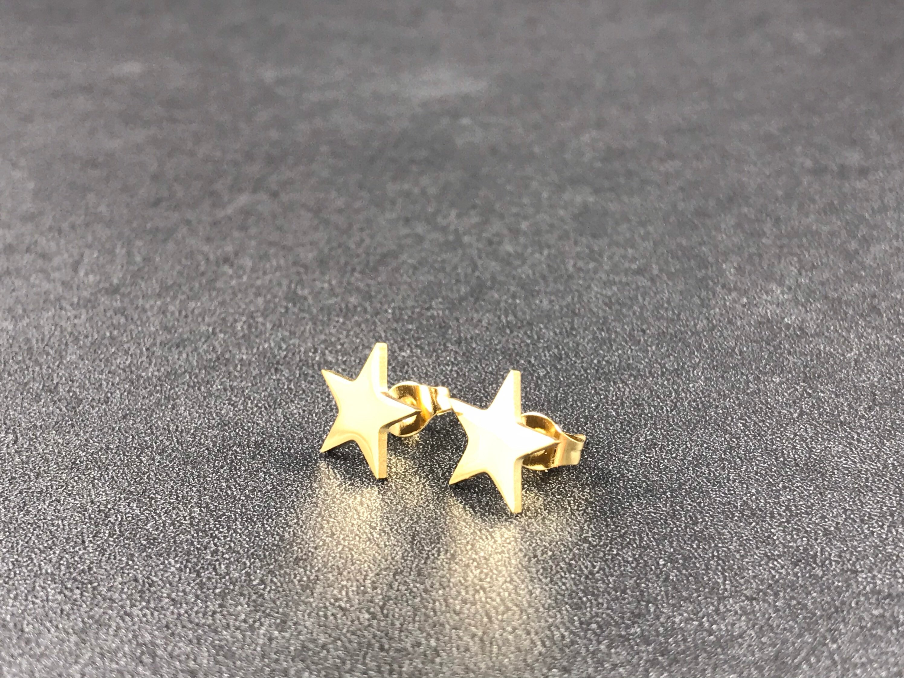 Stud Star Earrings Gold Stars Tiny Stars Everyday Jewelry | Etsy Canada