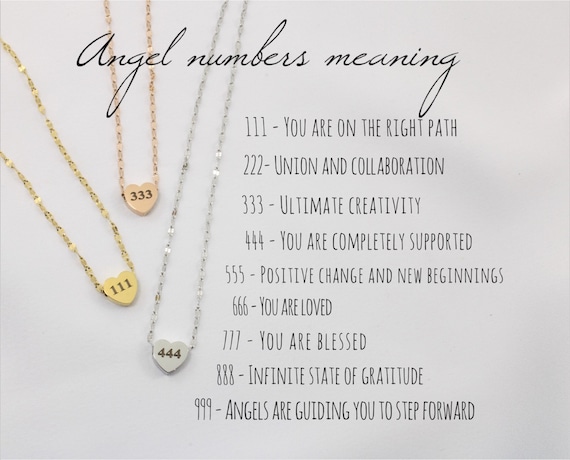 Angel Number 888 Balance Necklace