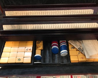 Vintage 1930’s MahJongg Set